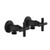 Cross Washing Machine Set Matte Black Pair Lead Free [312056]