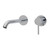 Kaya Wall Basin or Bath Mixer Set Round Plate Polished Chrome 200mm Outlet 5Star Lead Free [312499]