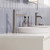 Kaya Medium Basin Mixer Brushed Nickel Lead Free [312521]