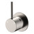 Kaya Up Wall Bath or Shower Mixer Small Round Plate Brushed Nickel Lead Free [312507]