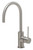 Vivid Slimline Sink Mixer with 160mm Gooseneck Spout 4Star Brushed Nickel Lead Free [312481]