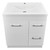 Tannah Vanity 1 Door 2 Drawer 750mm Right Hand Gloss Floor Mount 750mm w/Kick White 1TH [136009]