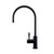 Designer High Loop Faucet Goosenck Quarter Turn with LED Reminder Light Matte Black Lead Free [313833]