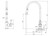 Nostalgia Sink Mixer with Pull-Out Spray 4Star Chrome Lead Free [313883]