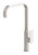 Teel Squareline Sink Mixer with 200mm Spout 5Star Brushed Nickel Lead Free [313884]