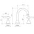 Caravelle Classic Lever Basin Set Ceramic Disc Chrome Lead Free [314518]