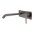 Kaya Wall Bath or Basin Mixer Dress Kit Soft Square Plate Gunmetal 200mm Outlet Lead Free [314666]