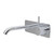 Kaya Up Wall Basin or Bath Mixer Set Square Plate Polished Chrome 160mm Outlet Lead Free [314661]