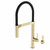 InVogue Pull-Down Sink Mixer with Dual Spray Brushed Brass 6Star Lead Free [314894]
