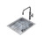 Urbane II Single Bowl Sink Stainless Steel [307930]