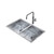 Urbane II Double Bowl Sink Stainless Steel [307923]