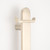 Flat Vertical Towel Rail Accessory Hook Matt Warm Brushed Nickel [302438]