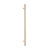 Vertical Round 12V Heated Towel Rail Warm Brushed Nickel 40 x 950mm [302407]