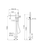 Pure SS316L Progressive Freestanding Bath Mixer with Outdoor Shower Hose Brushed Nickel [315772]