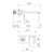 Quatro Wall Solid Basin Mixer 200mm Spout Chrome 6Star Lead Free [315939]
