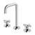 Vivid Slimline Plus Hob Basin Set 5Star Chrome Lead Free [317102]