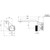 Axia Wall Bath or Basin Mixer Set with 200mm Spout 5Star Matte Black Lead Free [315613]