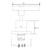Alpha Lever Handle Wall Top Assemblies Brushed Nickel LF [305069]