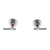 Alpha Lever Handle Wall Top Assemblies Chrome LF [285524]