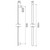 Urbane II Heated Towel Rail Vertical Brushed Bronze [319789]