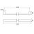 Urbane II Heated Towel Rail Horizontal Gunmetal [319783]