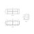 Ramee Fluted Wall-Hung 1500mm Matte White Cabinet 1680x465x565mm with Snow Flat Stone Top [320364]