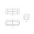 Ramee Fluted Wall-Hung 1500mm Matte White Cabinet 1680x465x565mm with Palis White Flat Stone Top [320250]