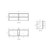 Venetta Framed Wall-Hung 1500mm Harvest Oak Cabinet 1500x468x585mm with Cato Flat Stone Top [320385]
