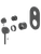 Projix Wall Mixer With Diverter (Trim Kit Only) Black [306181]