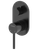 Projix Wall Mixer with Diverter Black [306220]