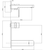 Sigma Wall Mixer Set with 180mm Spout (Trim Kit Only) Chrome LF [304817]