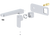 Sigma Wall Mixer Set with 220mm Spout (Trim Kit Only) Chrome LF [304820]