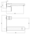Sigma Wall Mixer Set with 220mm Spout (Trim Kit Only) Chrome LF [304820]
