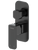 Sigma Wall Mixer with Diverter Black [304934]