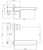 Sigma Wall Mixer Set with 180mm Spout Brushed Nickel LF [304938]