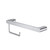Urbane II Universal Rail 400mm and Toilet Roll Holder Set Chrome [322487]