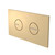 Invisi Series II Round Dual Flush Plate and Buttons (Plastic) Brushed Brass [322095]
