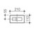 Invisi Series II Rectangle Dual Flush Plate and Buttons (Metal) Brushed Nickel [322082]