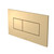 Invisi Series II Rectangle Dual Flush Plate and Buttons (Metal) Brushed Brass [322088]