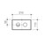 Invisi Series II Round Dual Flush Plate and Buttons (Plastic) Matte Black [322085]
