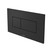 Invisi Series II Rectangle Dual Flush Plate and Buttons (Metal) Matte Black [322075]