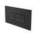 Invisi Series II Oval Dual Flush Plate and Buttons (Metal) Matte Black [322073]