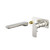 Luna II EasySwitch Wall Basin or Bath Mixer Trim Kit (Only) 180mm Brushed Nickel [326149]