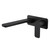 Luna II EasySwitch Wall Basin or Bath Mixer (Complete Kit) 220mm Black [326143]