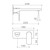 Luna II EasySwitch Wall Basin or Bath Mixer (Complete Kit) 220mm Black [326143]