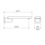 Luna II Bath Swivel Outlet 220mm Chrome [326240]