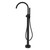 Liano II Freestanding Bath Filler with Hand Shower (Complete Kit) Matte Black [323033]