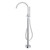 Liano II Freestanding Bath Filler with Hand Shower (Complete Kit) Chrome [323048]