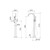 Liano II Freestanding Bath Filler with Hand Shower Brushed Bronze [323074]