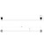 Wiltern Single Towel Rail 800mm Brushed Carbon [321550]